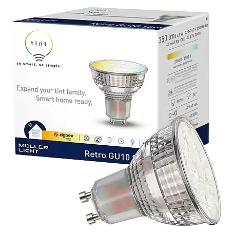 Müller-Licht Tint LED-Leuchtmittel Retro Reflektor