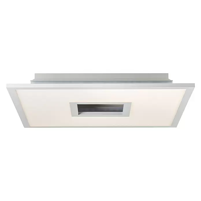 LED-Deckenleuchte Ellia - 24 W, L x B x H: 45 x 45 x 5 cm, Weiß, RGB - Diagonale Ansicht