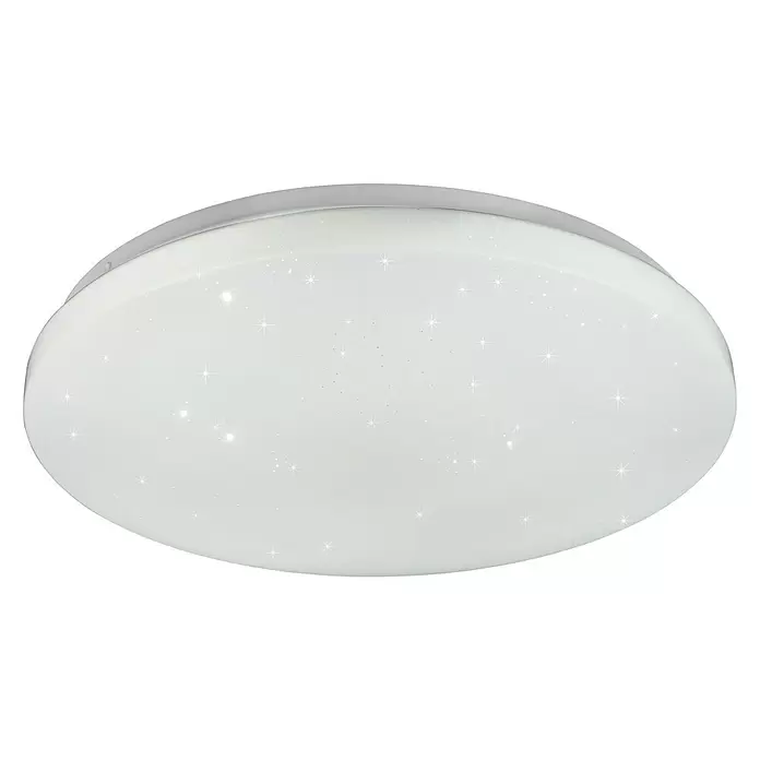 Reality Leuchten Plafondlamp Kira - 18 W, l x b x h: 38 x 38 x 5 cm, Wit - Zicht van beneden