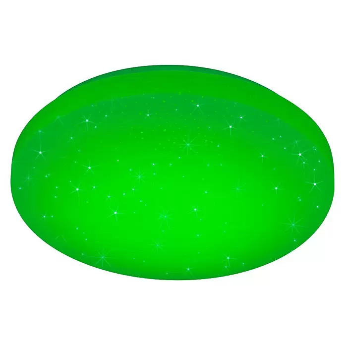 Reality Leuchten Led-plafondlamp, rond Chara - 12 W - Zicht van beneden