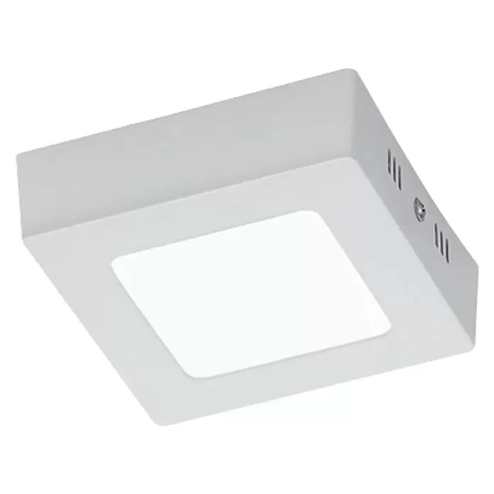 Trio Leuchten Plafondlamp Zeus - 5,5 W, l x b x h: 12 x 12 x 3,5 cm, Wit - Zicht van beneden
