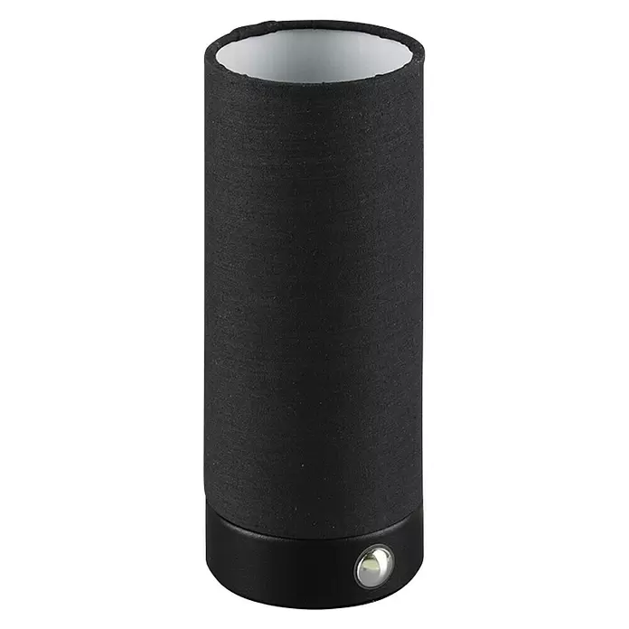 Reality Leuchten Tafellamp Emir - 5,5 W, l x b x h: 8 x 8 x 20 cm, Zwart - Vooraanzicht