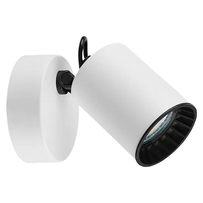 Trio Leuchten Led-wandspot Pago - 5 W, l x b x h: 10 x 9 x 15 cm, Wit - Diagonaal zicht