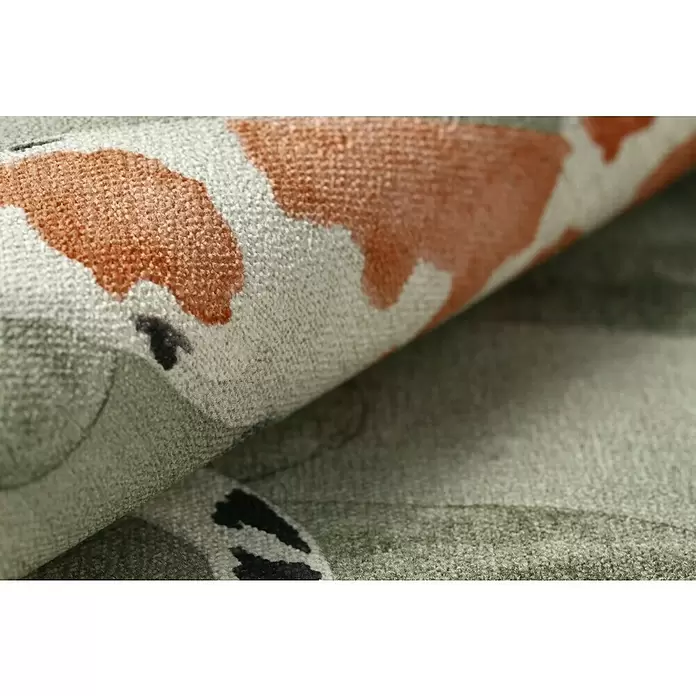 Rasch Vliestapete Koi - Bunt, Floral, 10,05 x 0,53 m - Detailaufnahme