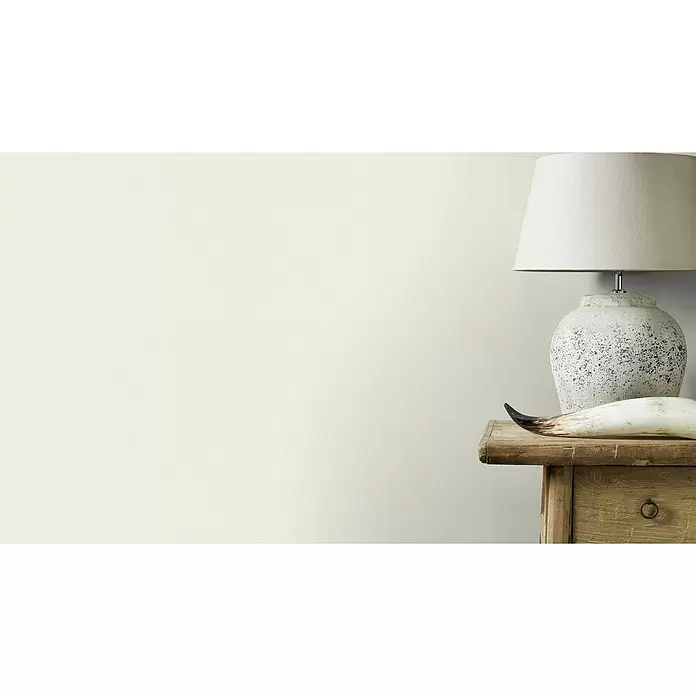 Rasch Vliestapete - Weiß/Creme, Uni, 10,05 x 0,53 m - Stimmungsaufnahme