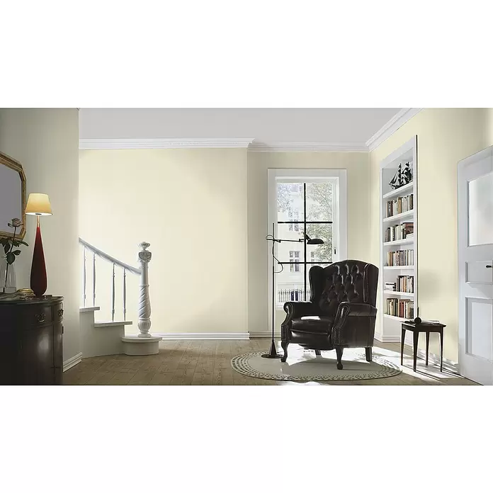 Rasch Vliestapete - Beige, Uni, 10,05 x 0,53 m - Stimmungsaufnahme