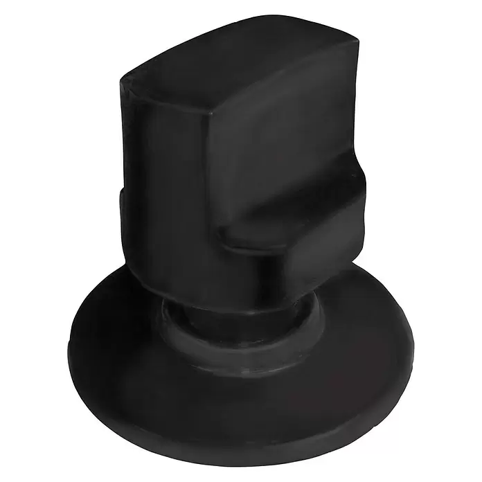 Isoltubex Mando para válvula redondo - Negro - Vista angular