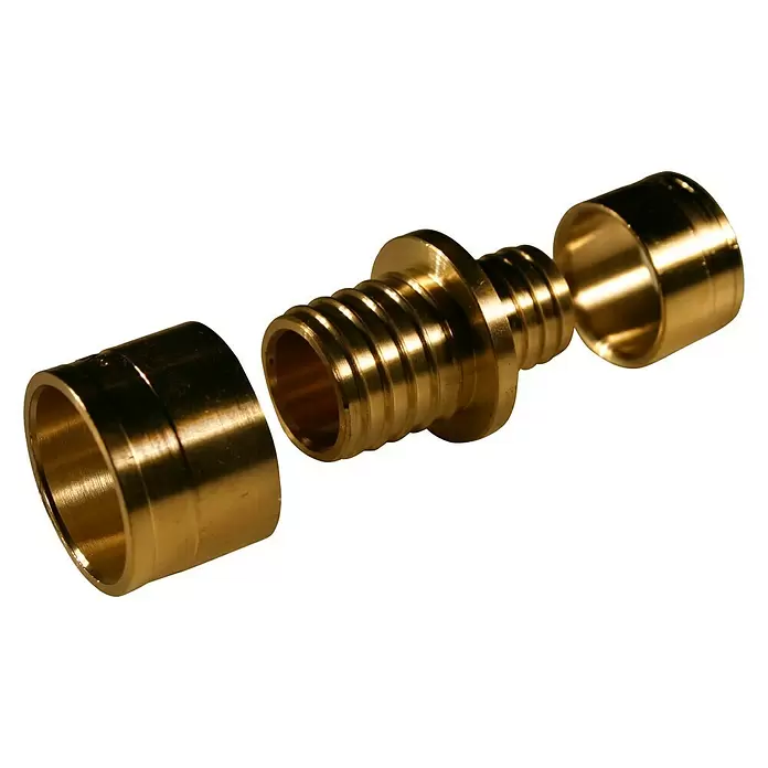 Isoltubex Manguito reductor - 20 x 16 mm, Latón - Vista angular