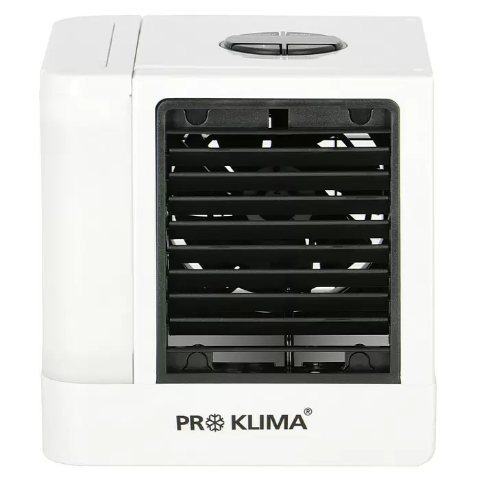 Proklima Luftkühler - 5 W, Weiß, 14 x 14 x 14,5 cm, USB - Vorderansicht