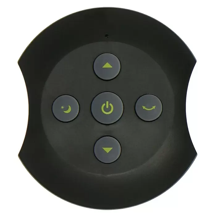 PR Klima Ventilador de pie Arizona - Negro, 75 cm, 125 W, 18.876 m³/h - Vista frontal