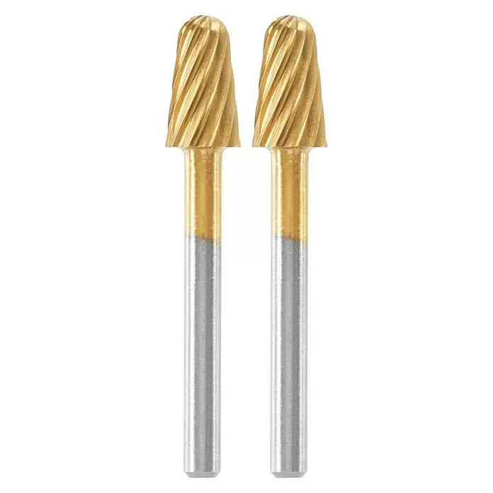 Dremel Fräsmesser Max 117DM - Arbeitsdurchmesser: 6,4 mm, 2 Stk. - Vorderansicht