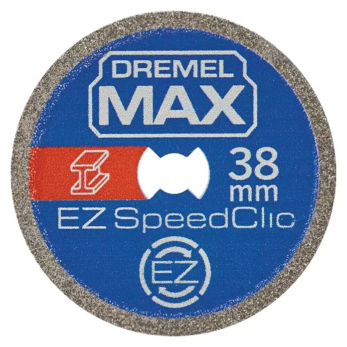 Dremel EZ SpeedClic Disco de corte SC456DM - Apto para: Metal, Diámetro: 38,1 mm, Específico para: Multiherramienta Dremel - Vista frontal
