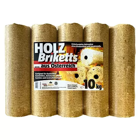 Holzbriketts aus Österreich