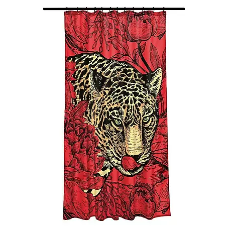 Leopold Textil-Duschvorhang
