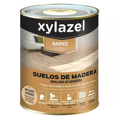 Xylazel  Barniz para suelos de madera interior