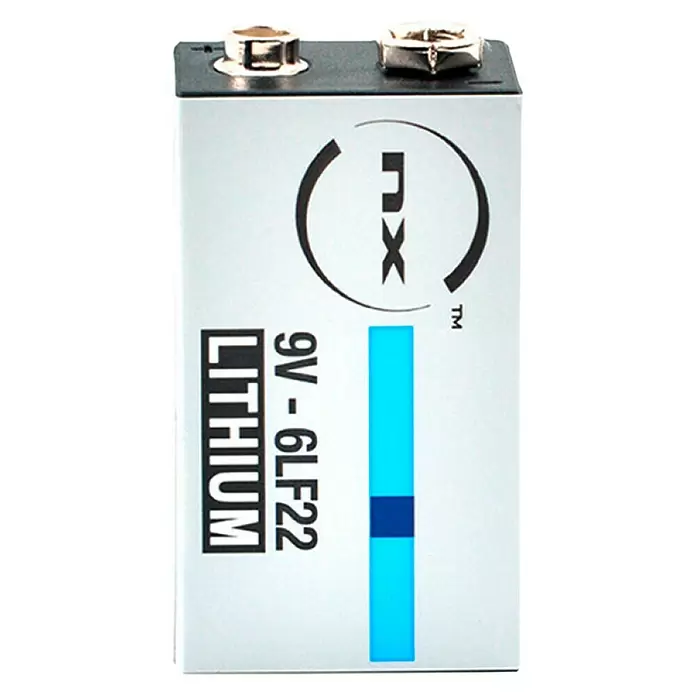 Pila de litio 6LF22 - Block 9 V, 9 V - Vista frontal
