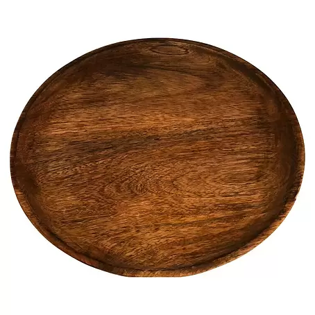 Deko-Tablett Mangoholz