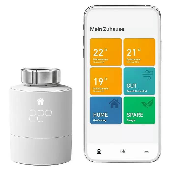 Tado Starter-Set Starterkit V3+ - M30 x 1,5 mm - Vorderansicht