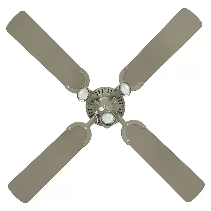 Proklima Stropni ventilator - 105 cm, Titan, 3 x 50 W - Pogled od spodaj