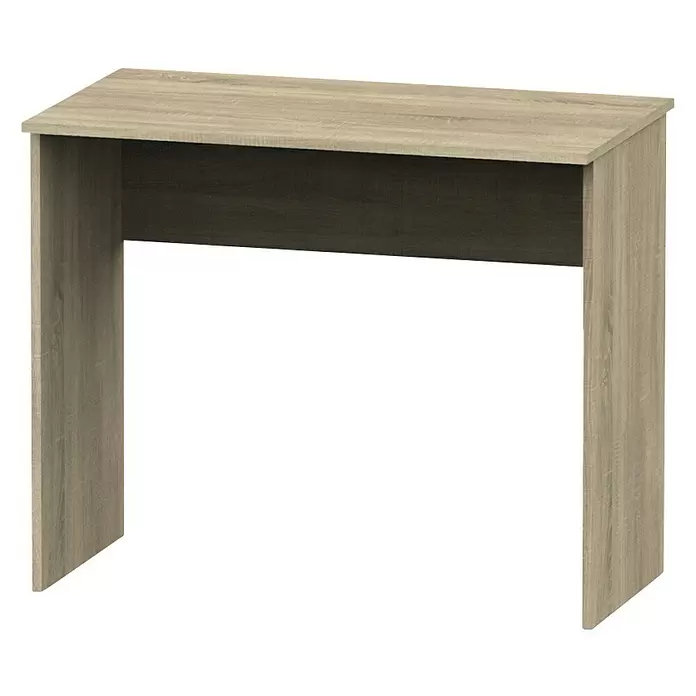 Muebles Pitarch Mesa de escritorio Tibet - L x An x Al: 50 x 90 x 75 cm, Roble - Vista angular