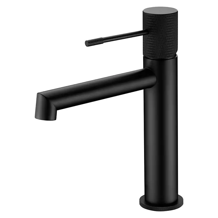 Imex Line Grifo de lavabo - Negro, Mate - Vista angular