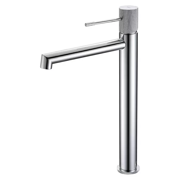 Imex Line Grifo de lavabo caño alto - Cromo - Vista angular