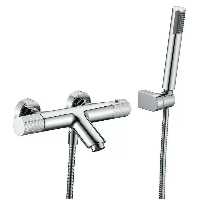 Imex Line Grifo termostático de bañera / ducha - Cromo - Vista angular