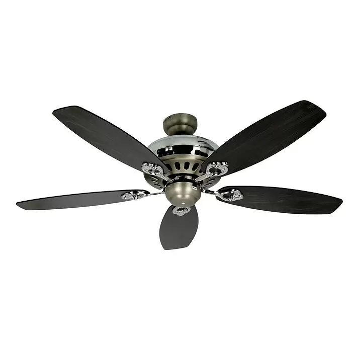 Proklima Deckenventilator - 132 cm, Braun, 60 W - Diagonale Ansicht