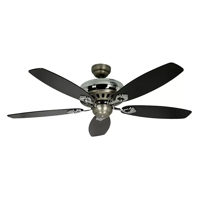 Proklima Deckenventilator - 132 cm, Braun, 60 W - Diagonale Ansicht