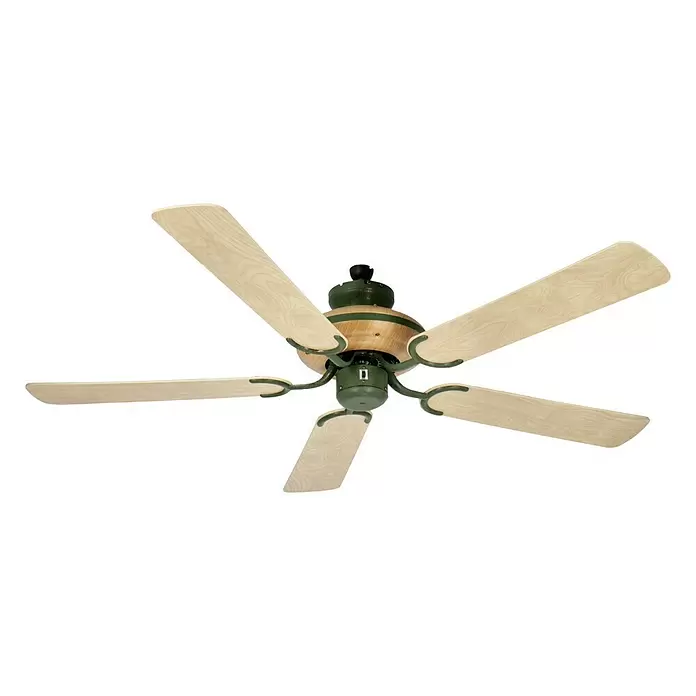 Proklima Deckenventilator - 132 cm, Ahorn, 60 W - Diagonale Ansicht