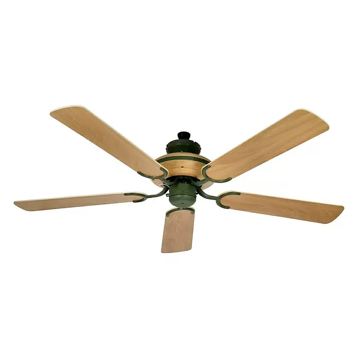 Proklima Deckenventilator - 132 cm, Ahorn, 60 W - Diagonale Ansicht