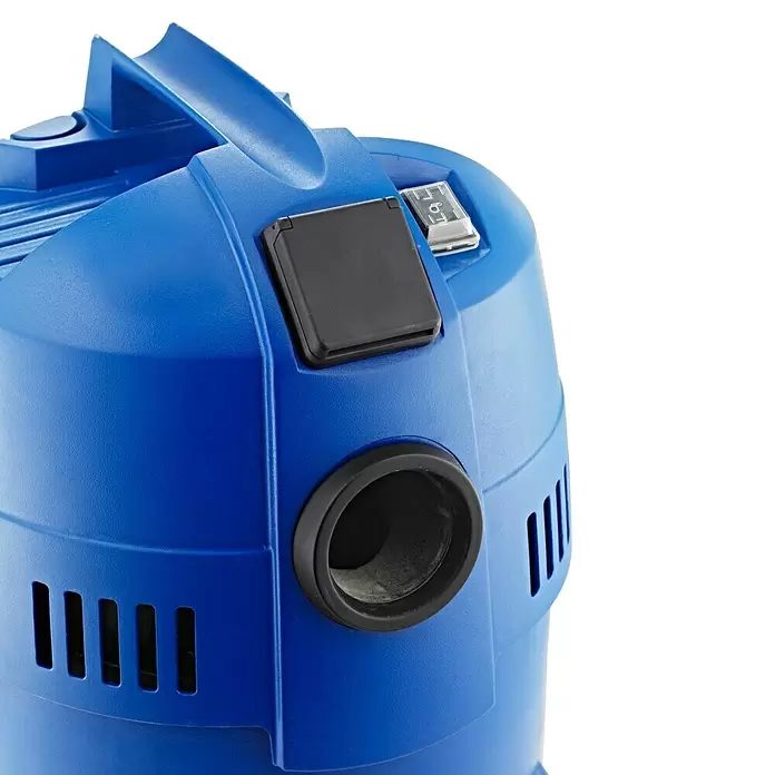 Nilfisk Nass-Trockensauger Buddy II 18 T - 1.200 W, Behältervolumen: 18 l, Luftmenge: 3.600 l/min - Detailaufnahme