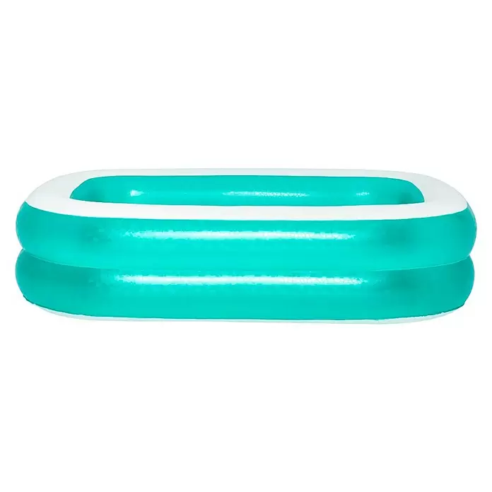Bestway Family Pool - L x B x H: 201 x 150 x 51 cm, 450 l, Türkis - Vorderansicht