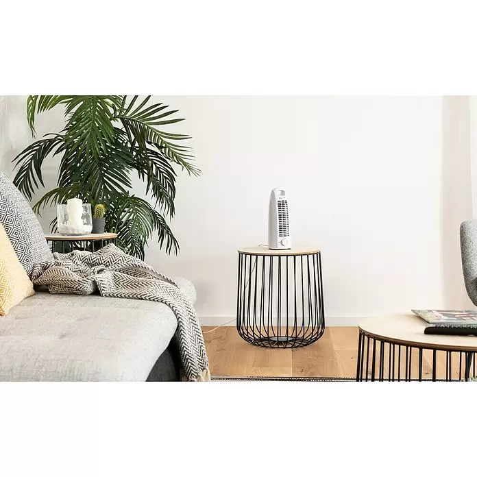 Proklima Mini-Turmventilator - Weiß, 27,5 cm, 10 W, 202,8 m³/h - Stimmungsaufnahme