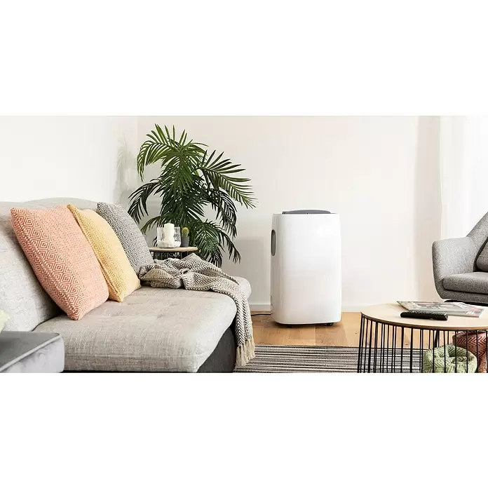 TCL Mobilni klima uređaj TAC-09CPA/KA - Snaga hlađenja: 9.000 BTU/h, Površina prostorije: 28 m², Kapacitet odvlaživanja: 28,8 l/dan, LED zaslon - Živopisni prikaz
