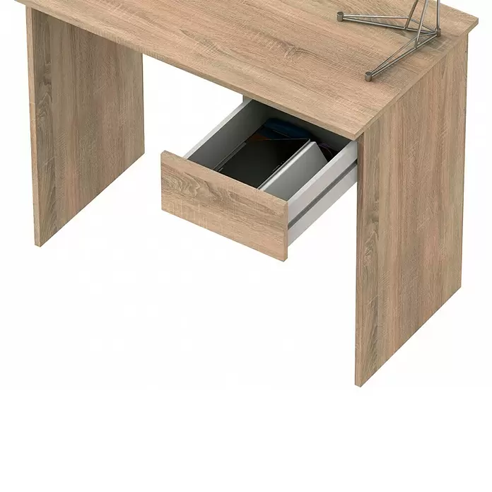 Muebles Pitarch Mesa de escritorio - L x An x Al: 50 x 90 x 76 cm, Roble - Primer plano