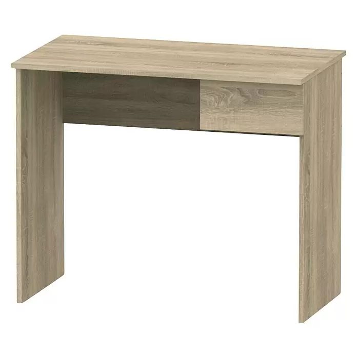 Muebles Pitarch Mesa de escritorio - L x An x Al: 50 x 90 x 76 cm, Roble - Vista angular