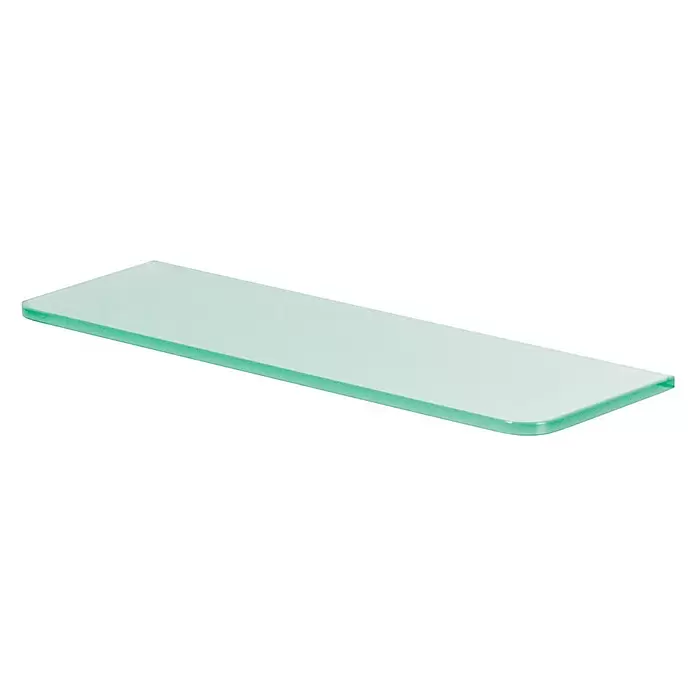 Dolle Glasboden Standard - L x B x S: 40 x 12 x 0,8 cm, Satiniert - Diagonale Ansicht
