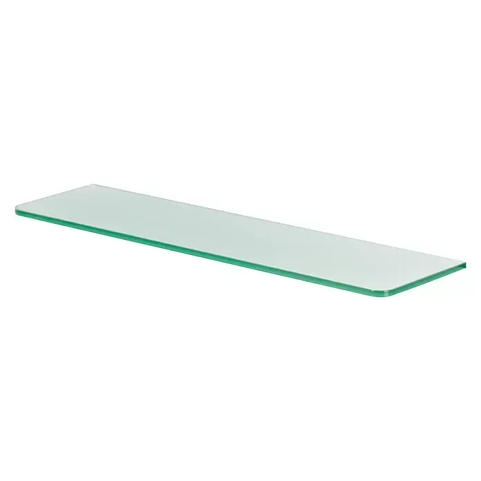 Dolle Glasboden Standard - L x B x S: 60 x 15 x 0,8 cm, Satiniert - Diagonale Ansicht