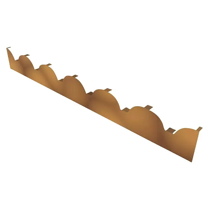 Tapa para placa Coppo Piano - Alvero, Largo: 1,04 m - Vista angular