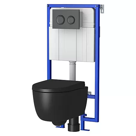 Allibert  Spoelrandloos wandtoiletset Kastelo