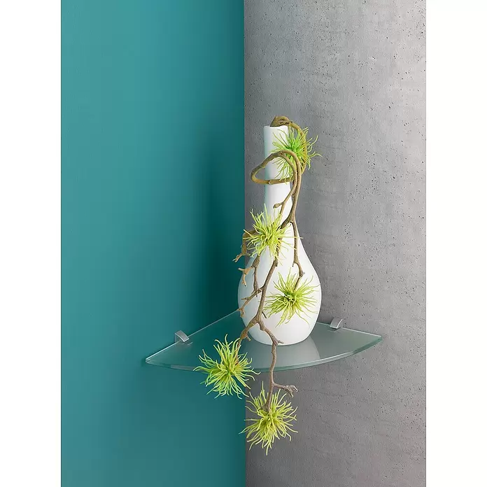 Dolle Glasboden Corner - L x B x S: 30 x 30 x 0,8 cm, Satiniert - Stimmungsaufnahme
