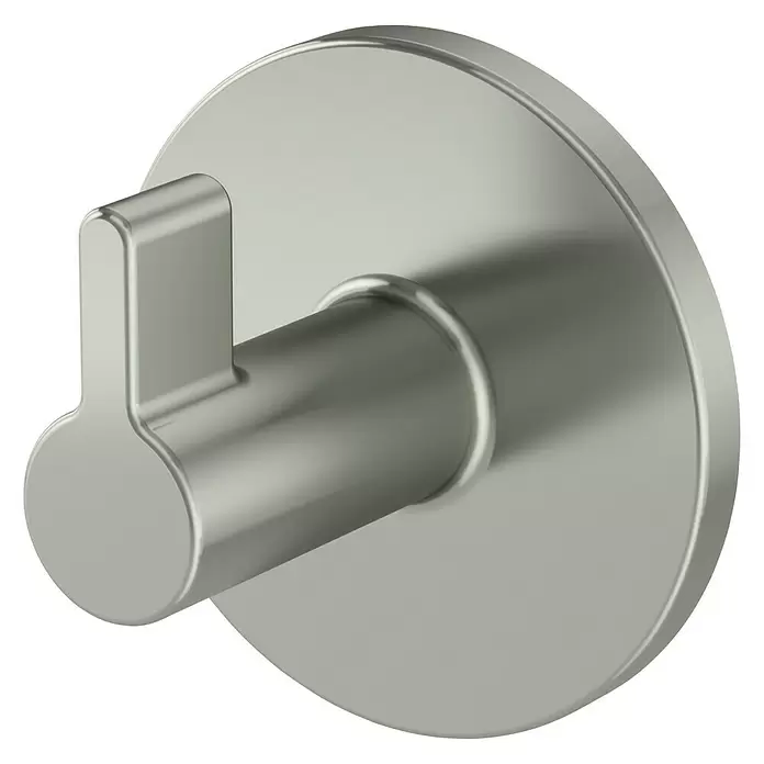 Handtuchhaken Noa - 1 Stk., Nickel, Matt - Diagonale Ansicht