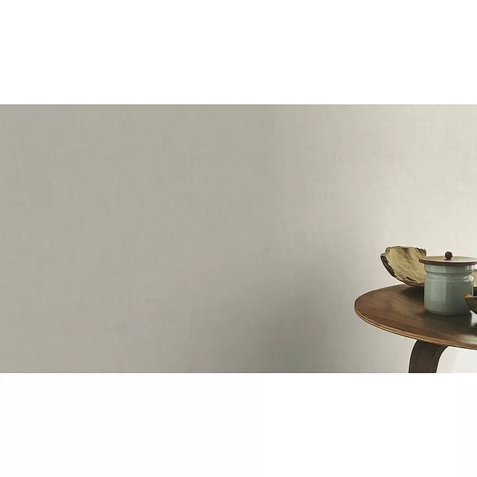 Rasch Vliestapete - Creme, Lebendige Struktur, Uni, 10,05 x 0,53 m - Stimmungsaufnahme