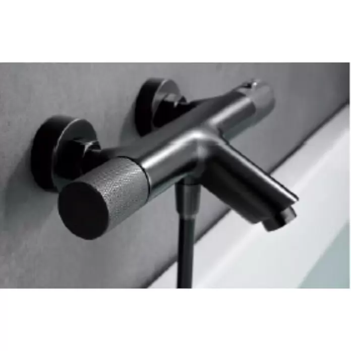 Imex Line Grifo termostático de bañera / ducha - Black gun metal - Foto ambiente