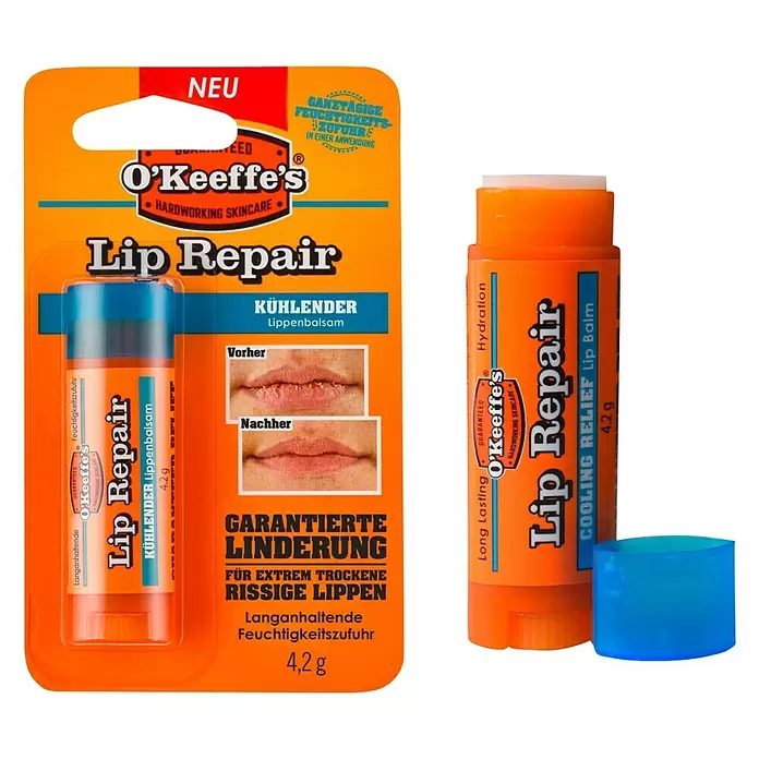 O'Keeffe's Lippenbalsam Lip Repair - Stick, Kühlend - Vorderansicht