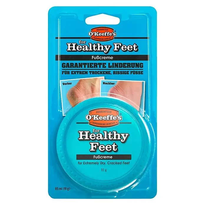 O'Keeffe's Fußcreme Healthy Feet - Dose, 85 ml - Vorderansicht