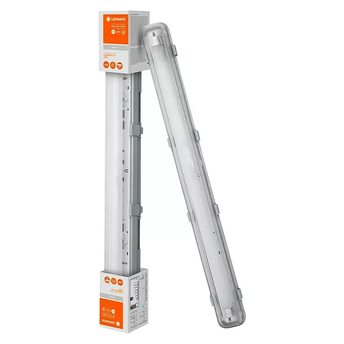 Ledvance Regleta estanca LED SubMARINE - 8 W, Largo: 65,5 cm, Blanco neutro, IP65 - Vista angular
