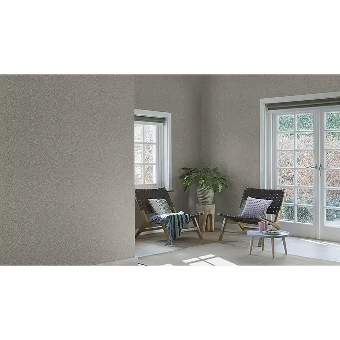 Rasch Vliestapete Granit - Grau/Schwarz, Steinoptik, 10,05 x 0,53 m - Stimmungsaufnahme