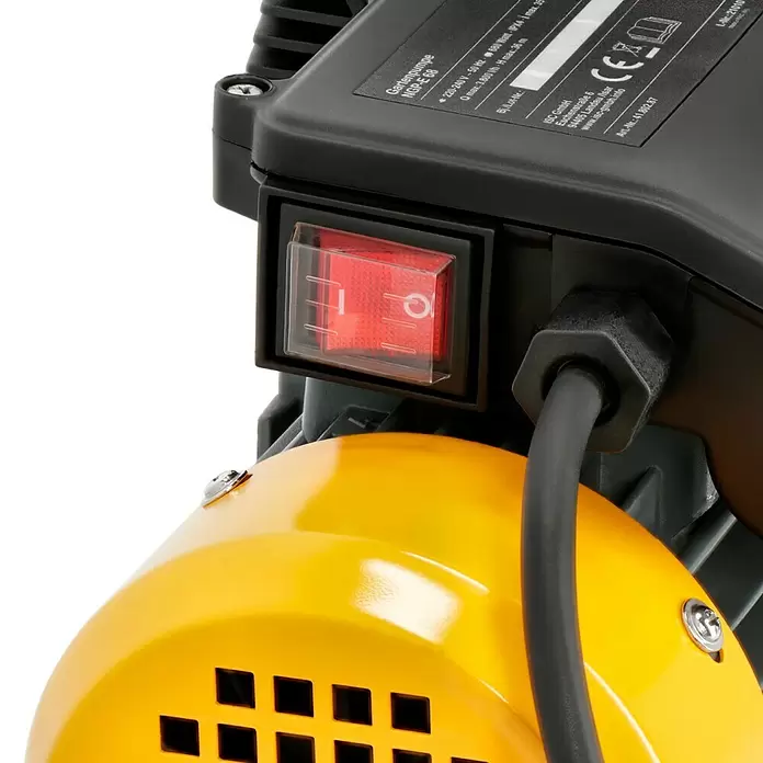Neptun Gartenpumpe NGP-E 68 - 650 W, Max. Fördermenge: 3.800 l/h - Detailaufnahme